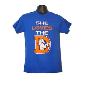 Broncos "She Loves the D" Fan Tee